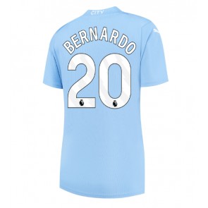 Manchester City Bernardo Silva #20 Hemmatröja Kvinnor 2023-24 Kortärmad